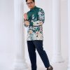 Baju Kemeja Batik Sultan 3.0 - Kirana Emerald Green - Image 2