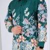 Baju Kemeja Batik Sultan 3.0 - Kirana Emerald Green - Image 5