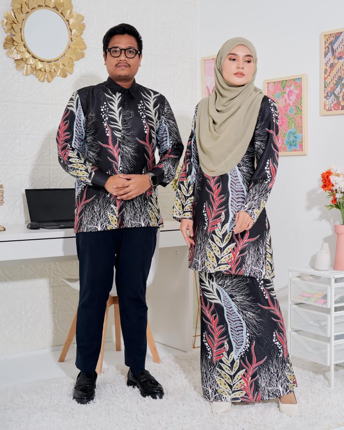 Baju Kemeja Batik Sultan 3.0 - Sakti Black Beauty - Image 7