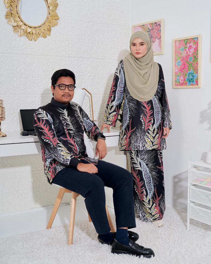 Baju Kemeja Batik Sultan 3.0 - Sakti Black Beauty - Image 6