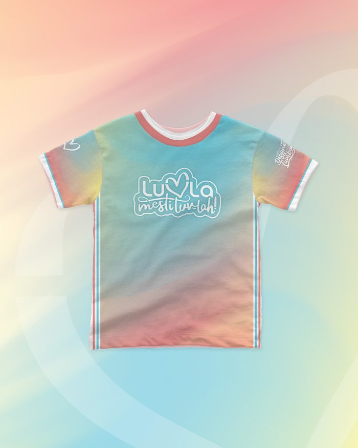 [PRE-ORDER] Luvla Activewear Short Sleeve Paddlepop Theme - Kids