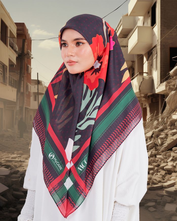 Tudung Bawal MCC Lifestyle x MyCare - Al-Quds