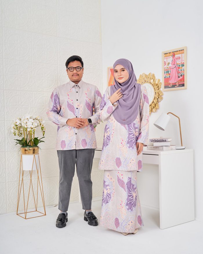 Baju Kemeja Batik Sultan 3.0 - Arjuna Silver Sage - Image 7