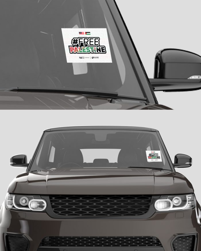 Front Car Sticker MCC Lifestyle X MyCARE - Light - Image 2