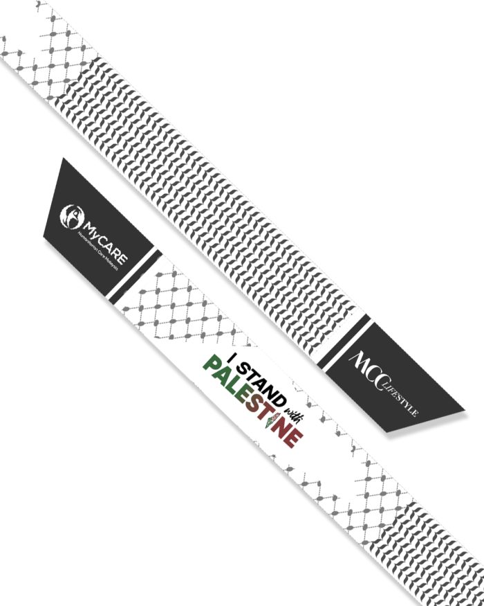 Mini Twilly MCC Lifestyle X MyCARE - I Stand With Palestine White - Image 2