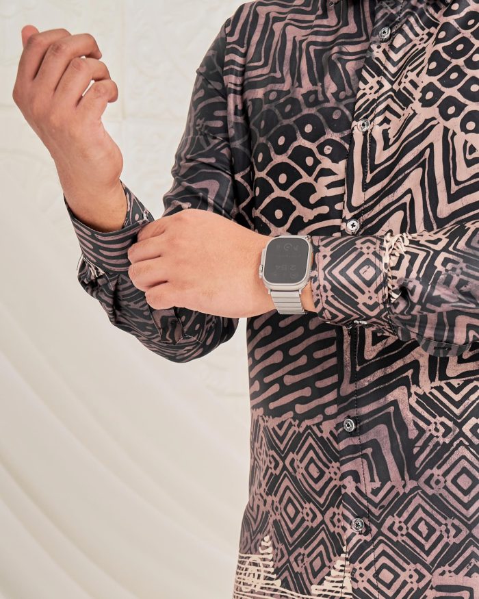 Baju Kemeja Batik Sultan 5.0 - Kayangan Black Smith - Image 2