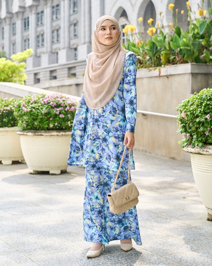 Baju Kurung Riau Larisa Printed - Maya Jacinto