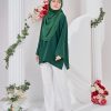 Ruby Baggy Top Ironless - Emerald Green - Image 3