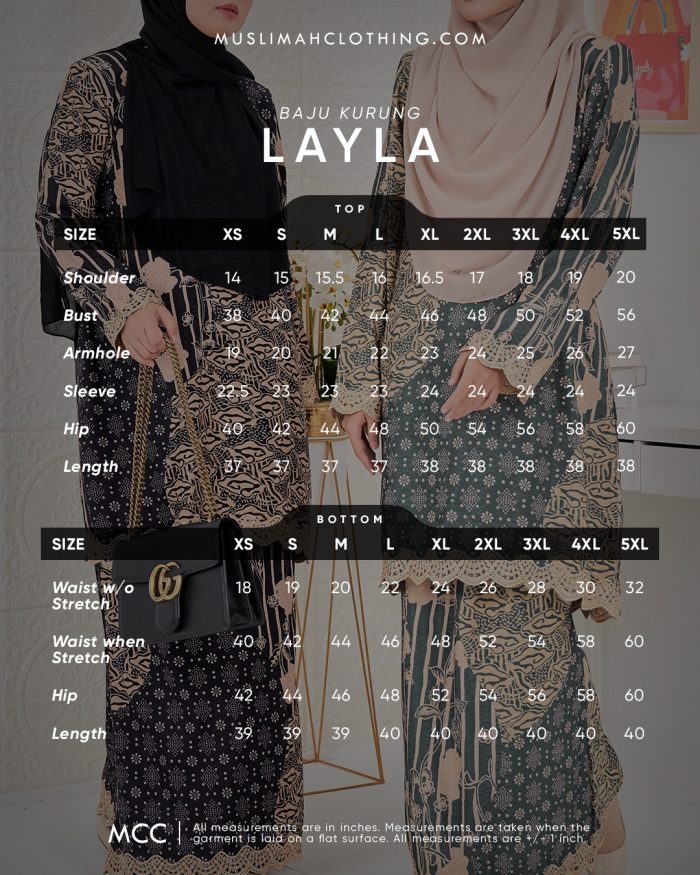 Baju Kurung Moden Batik Puteri Layla Laluna X MCC - Stonehenge - Image 6