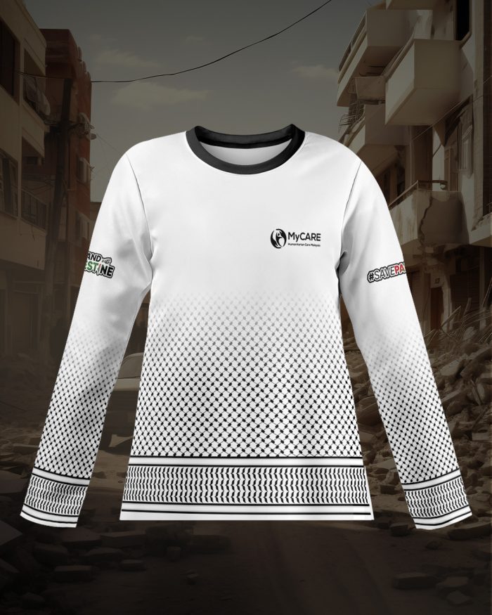 Jersey MCC Lifestyle X MyCare Kids Long Sleeve – Keffiyeh White