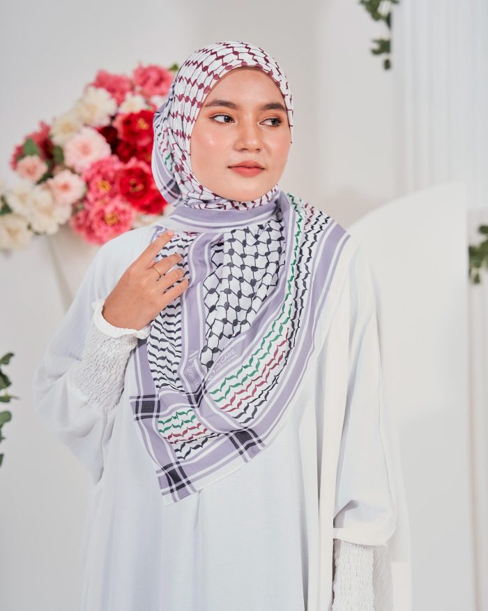 Tudung Bawal MCC Lifestyle x MyCare - I Stand With Palestine Unity - Image 5