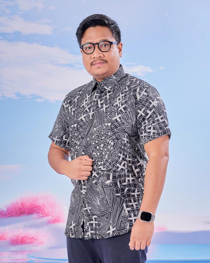 Baju Kemeja Batik Sultan 7.0 - Azka Matte Black - Image 3