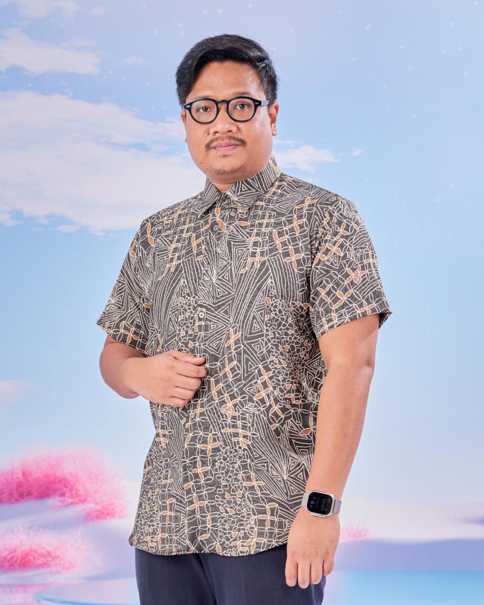 Baju Kemeja Batik Sultan 7.0 - Azka Olive Green - Image 3