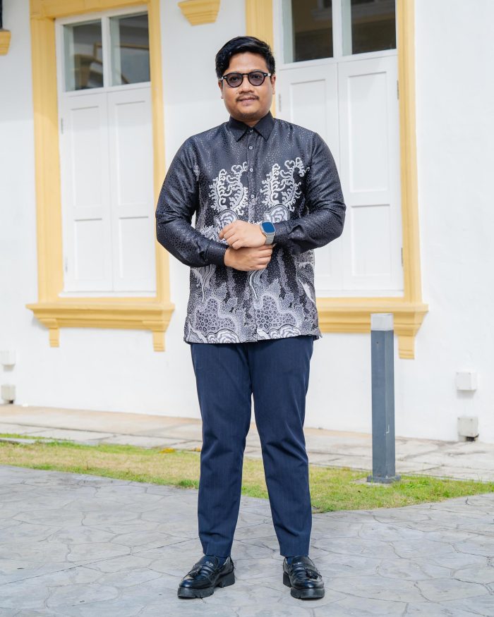 Baju Kemeja Batik Sultan 6.0 - Lestari Jade Black - Image 5
