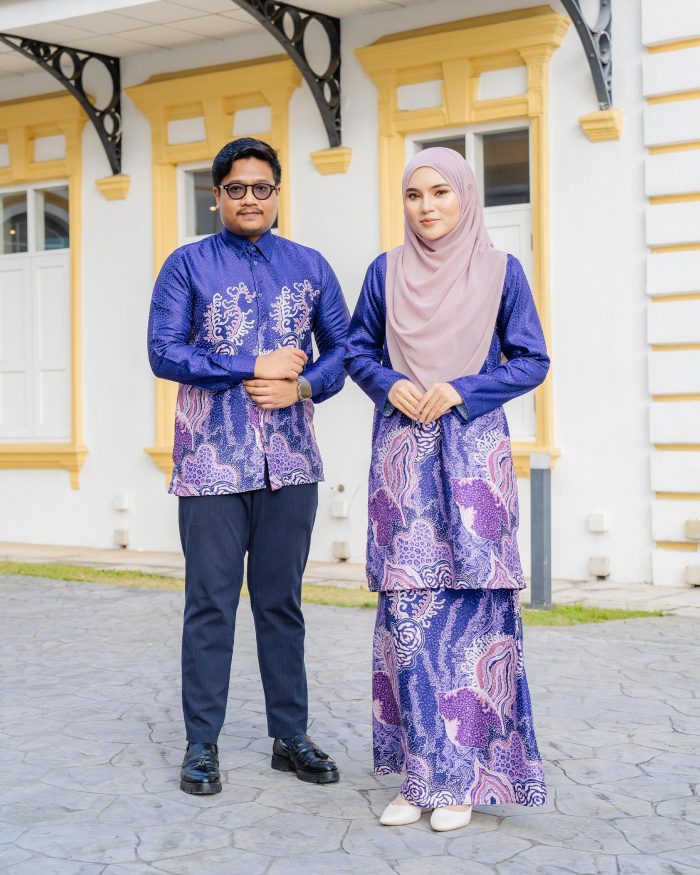 Baju Kemeja Batik Sultan 6.0 - Lestari Violet Purple - Image 6