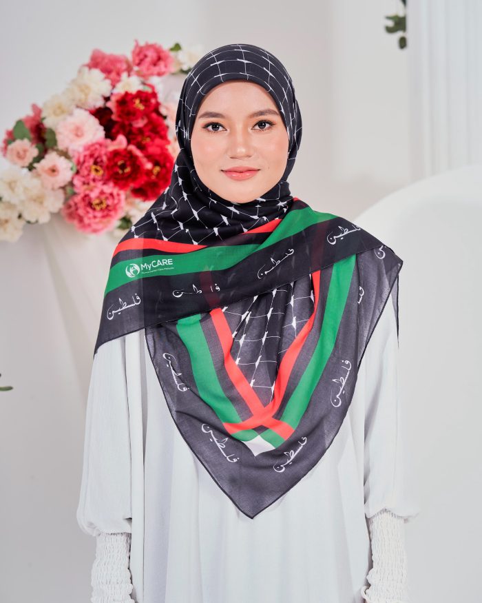 Tudung Bawal MCC Lifestyle x MyCare - Peace - Image 2