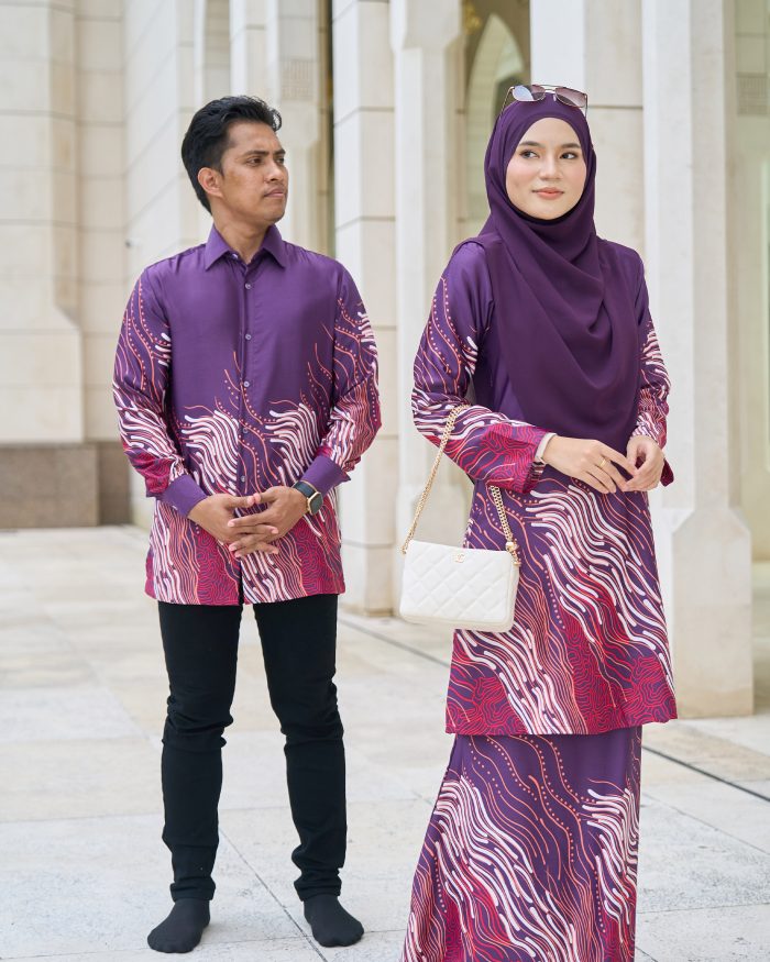 Baju Kemeja Batik Sultan 10.0 - Perdana Deep Blue - Image 7