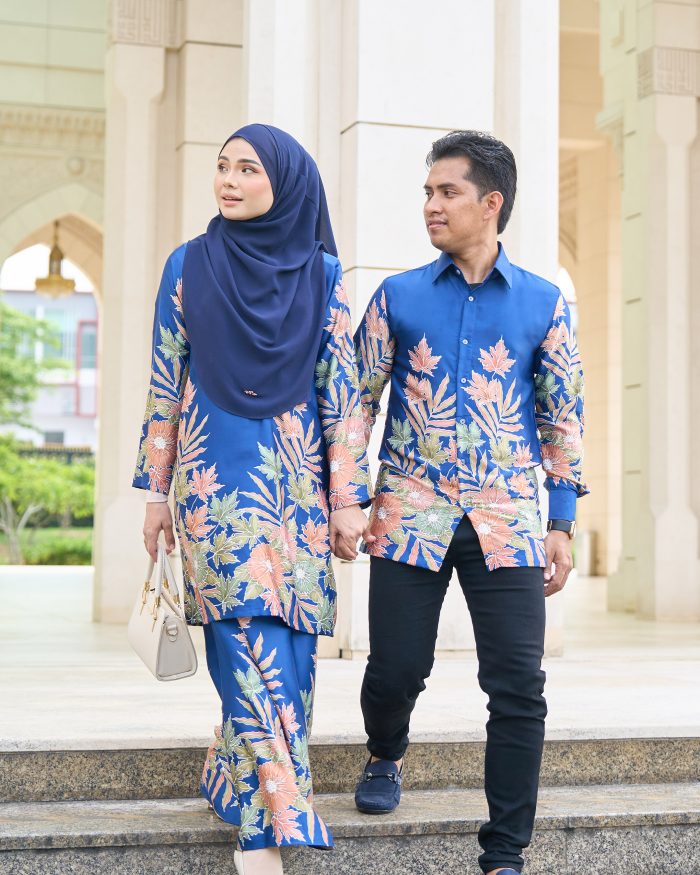 Baju Kemeja Batik Sultan 10.0 - Ratna Savoy Blue - Image 5