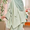 Rayhan Baggy Suit Ironless - Mint Green - Image 6