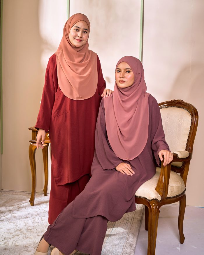 Rayhan Baggy Suit Ironless - Matte Black - Image 5