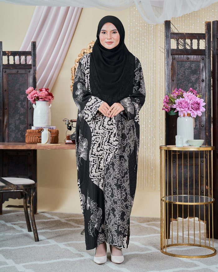Kaftan Batik Sultanah - Ara Black