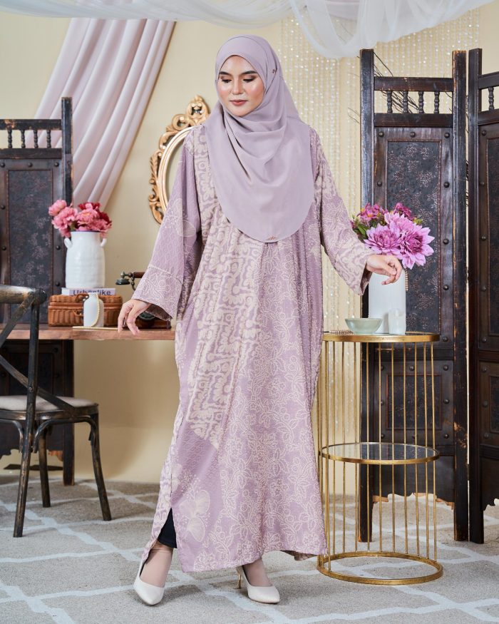 Kaftan Batik Sultanah - Ara Light Taupe - Image 3