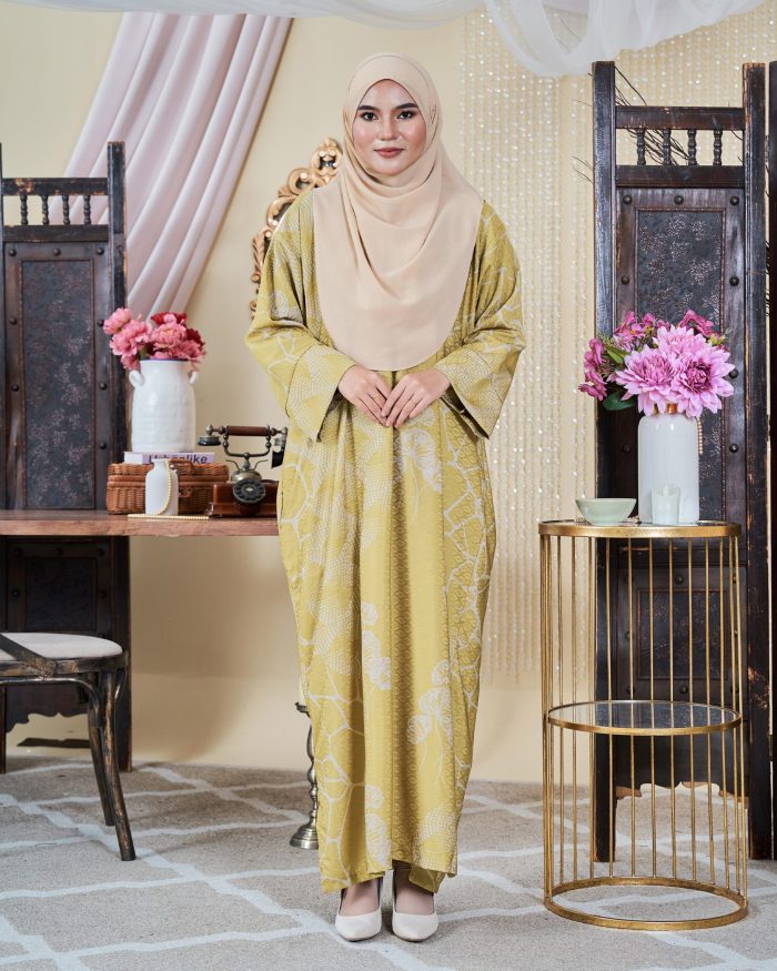 Kaftan Batik Sultanah - Mulya Lemon