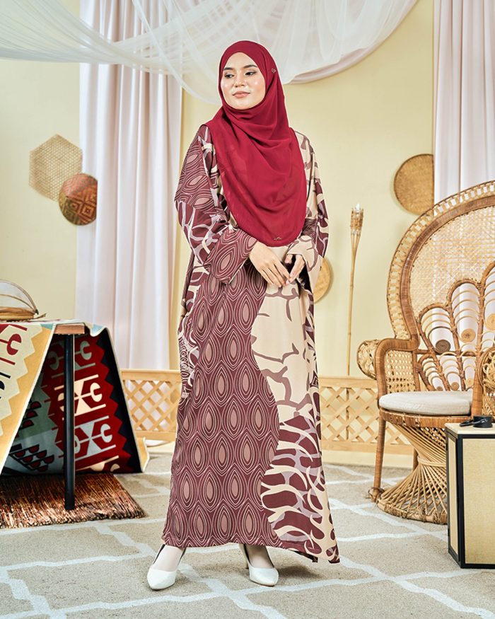 Kaftan Batik Sultanah - Pawana Brownies