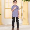 Kurta Luqman Kids - Lilac Purple - Image 2