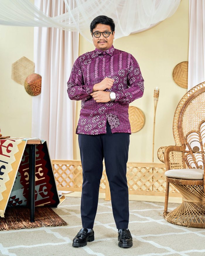 Baju Kemeja Batik Sultan 8.0 - Akbar Jam Berry