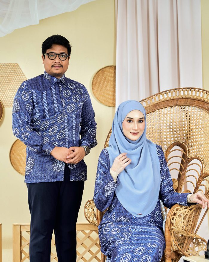 Baju Kemeja Batik Sultan 8.0 - Akbar Space Blue - Image 6