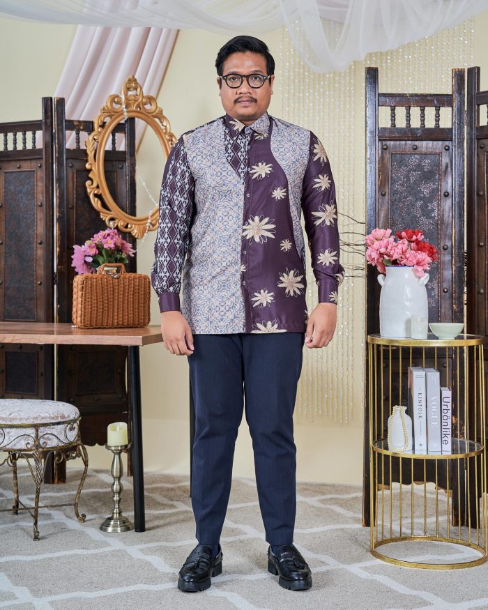 Kemeja Batik Sultan 9.0 - Arena Dark Brown