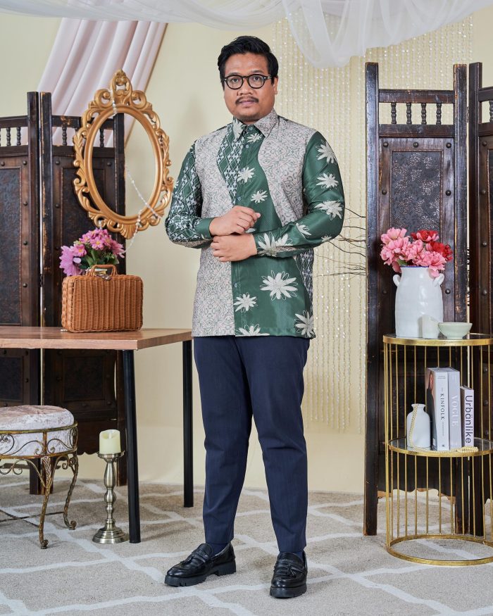 Kemeja Batik Sultan 9.0 - Arena Emerald Green - Image 5