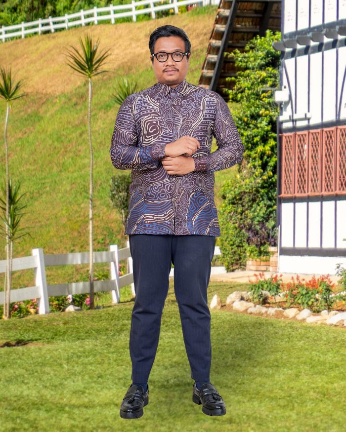 Baju Kemeja Batik Sultan 9.0 - Makmur Dark Brown