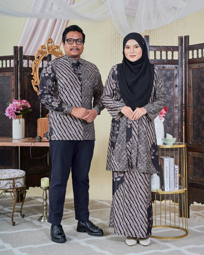 Kemeja Batik Sultan 9.0 - Setiawan Black - Image 3