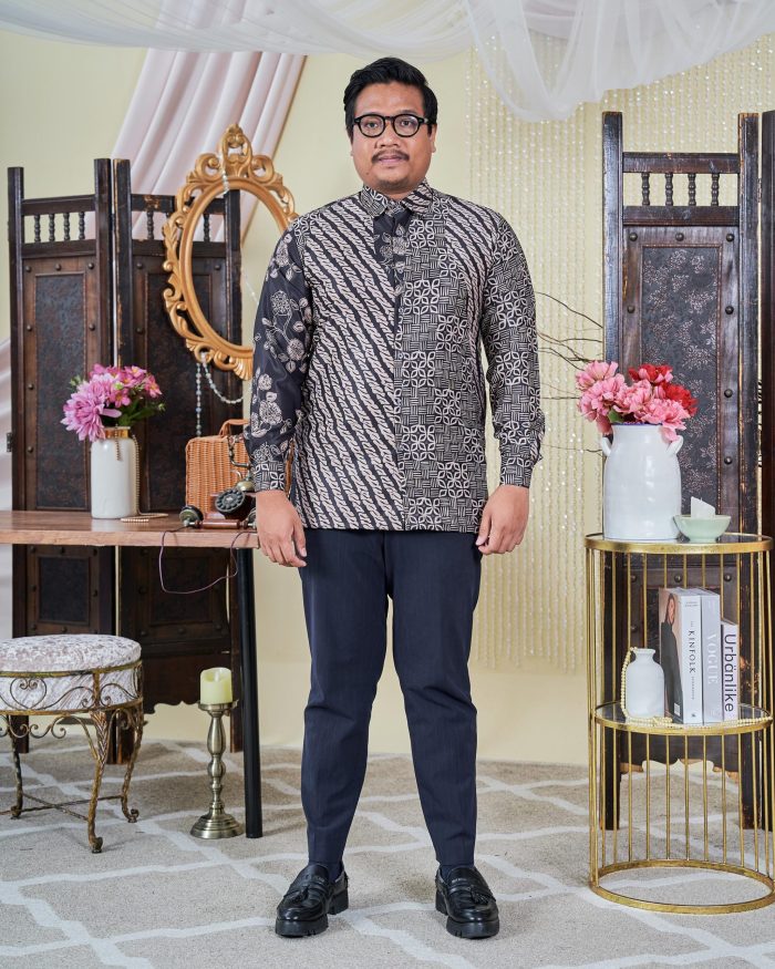 Kemeja Batik Sultan 9.0 - Setiawan Black