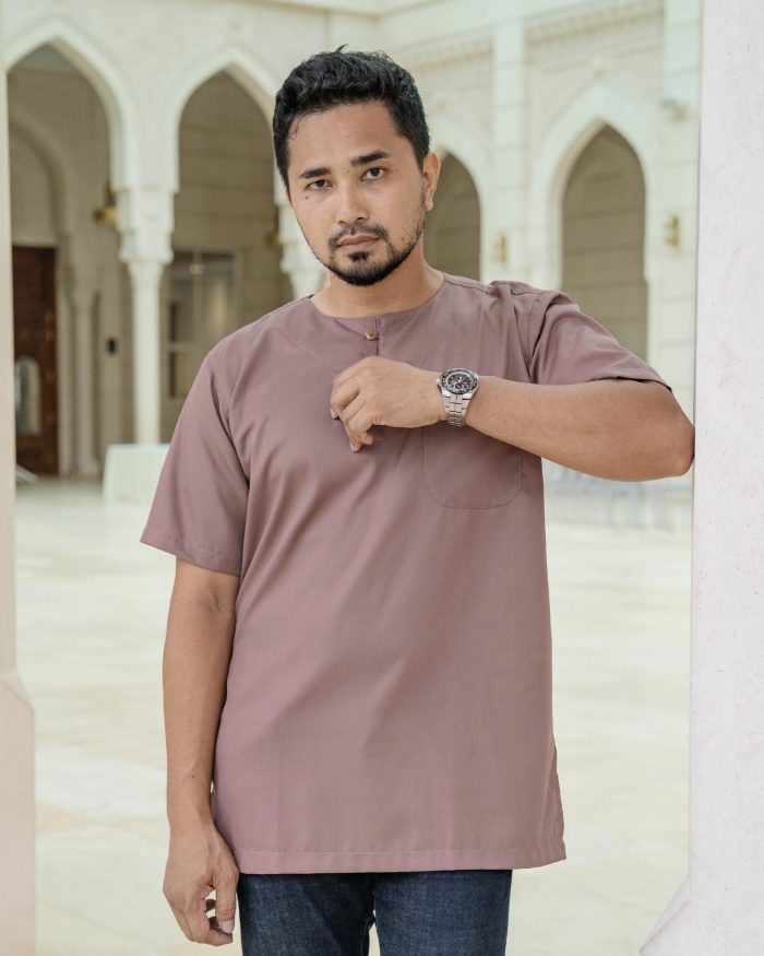Kurta Saufi Hombre X Luvla - Dusty Purple