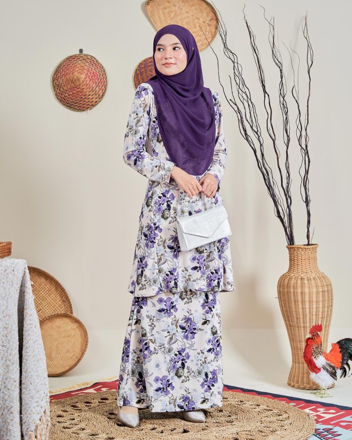 Baju Kurung Pahang Laura 12.0 - Cosmos Cream