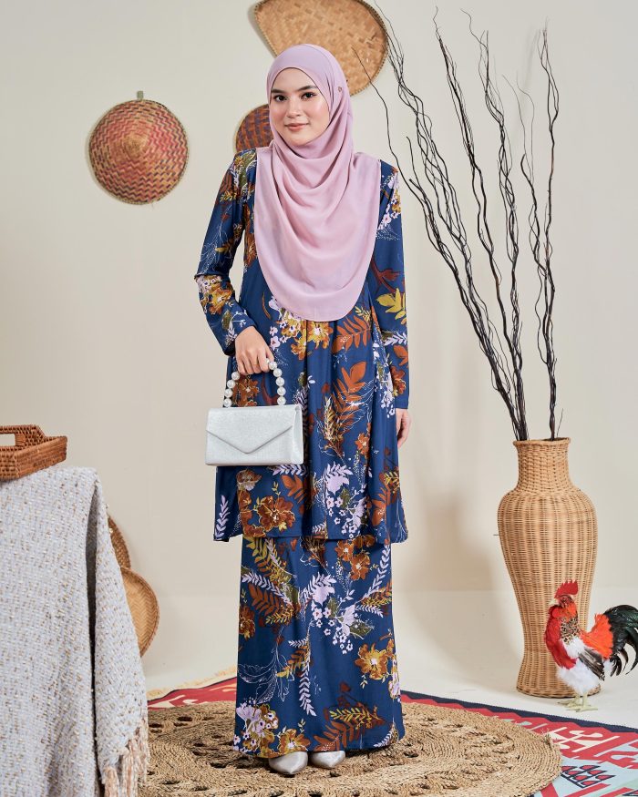 Baju Kurung Pahang Laura 12.0 - Marigold Aegen - Image 2