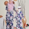 Baju Kurung Pahang Laura 12.0 Kids - Pimpernel Blue - Image 3