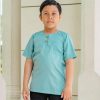 Kurta Saufi Kids Hombre X Luvla - Turqoise - Image 4
