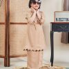 Baju Kurung Jelita Kids - Beige Wheat - Image 3
