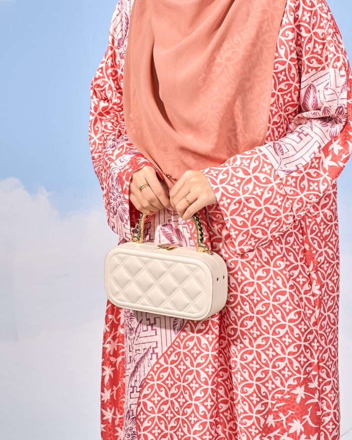 Kaftan Batik Sultanah - Iesya Brick Orange - Image 5