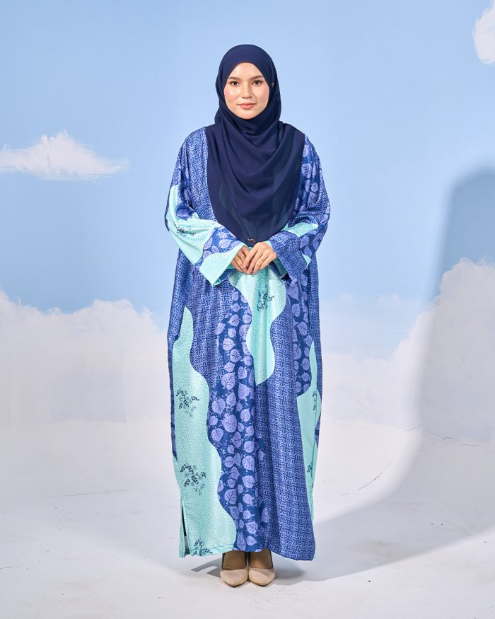 Kaftan Batik Sultanah - Irma Minty Blue