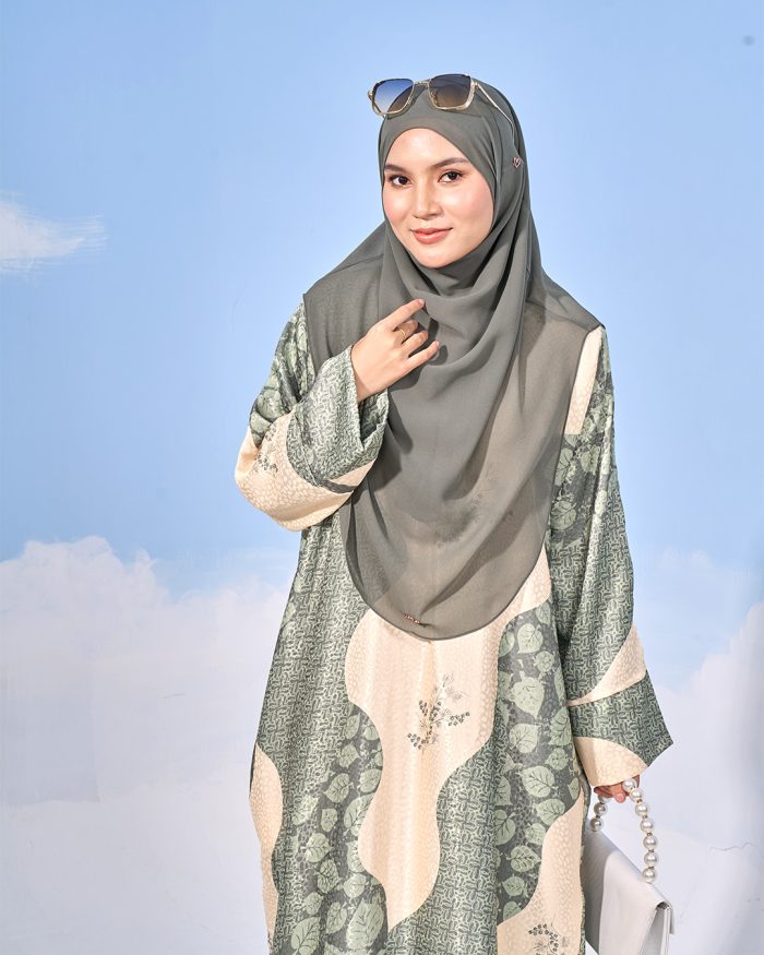 Kaftan Batik Sultanah - Irma Sea Green - Image 6