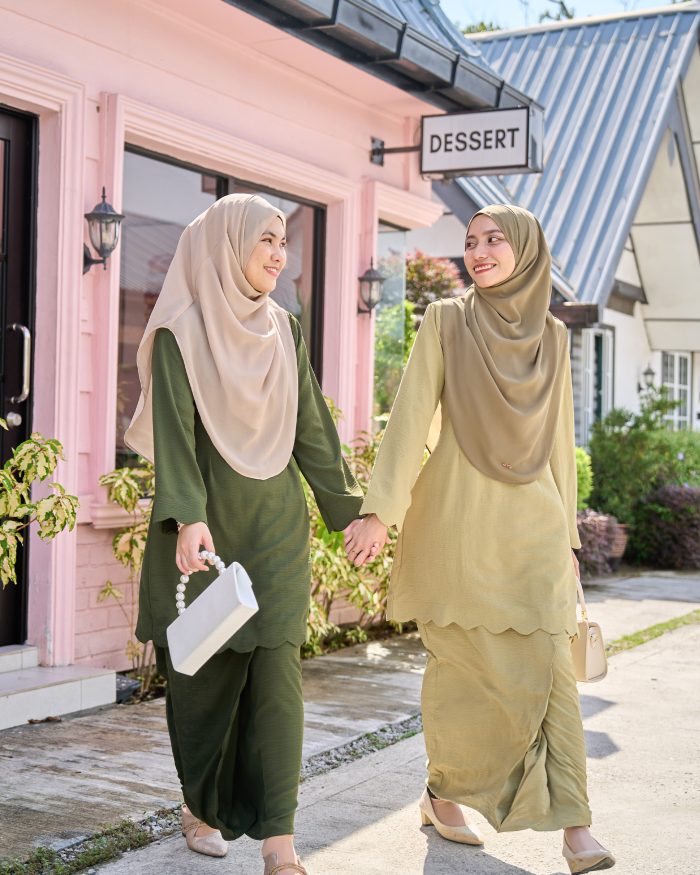 Baju Kurung Jelita 2.0 – Cookie Dough - Image 4