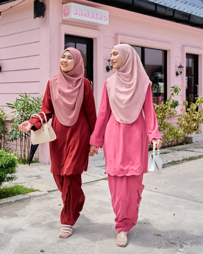 Baju Kurung Jelita 2.0 – Olive Green - Image 3