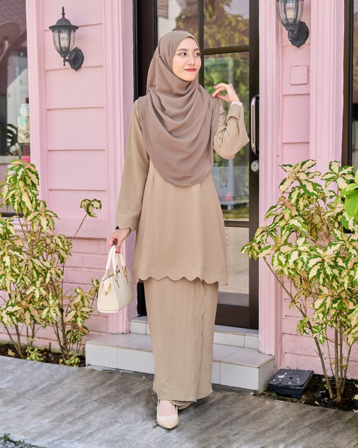 Baju Kurung Jelita 2.0 – Cookie Dough