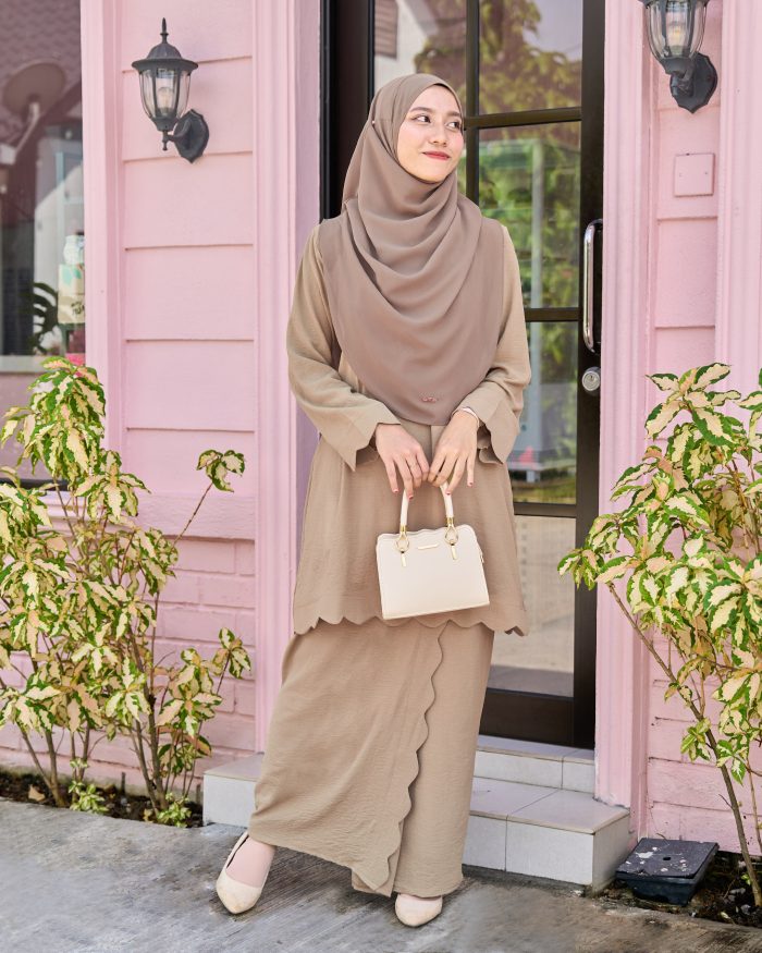 Baju Kurung Jelita 2.0 – Cookie Dough - Image 3