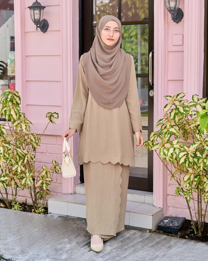 Baju Kurung Jelita 2.0 – Cookie Dough - Image 2